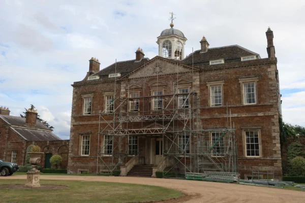 Thenford house scafold