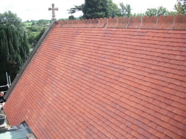 Church roof Beechampton 3