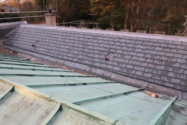 Slate roof